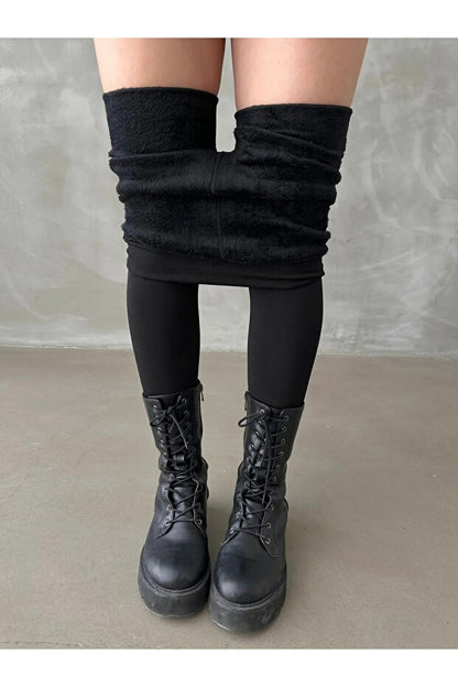 Fennec İçi Peluş Isıtıcı Tayt