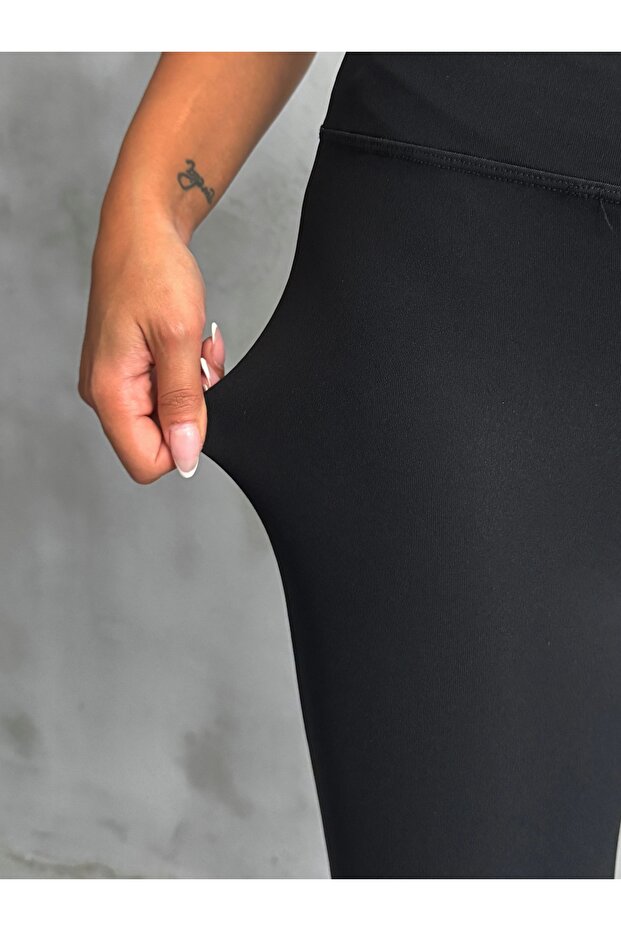 Fennec İspanyol Paça Yüksek Bel Tayt