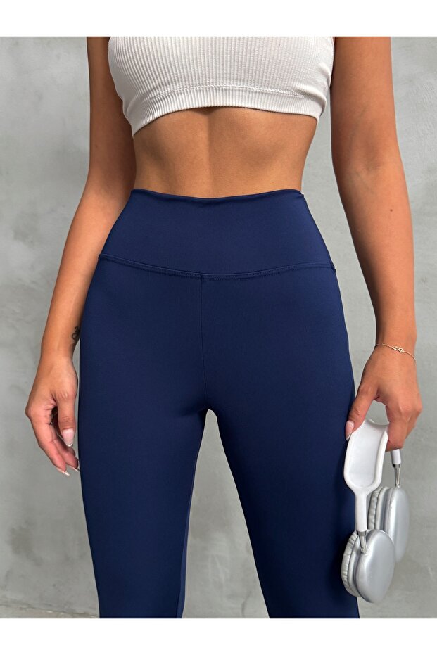 Fennec İspanyol Paça Yüksek Bel Tayt