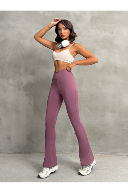 Fennec İspanyol Paça Yüksek Bel Tayt