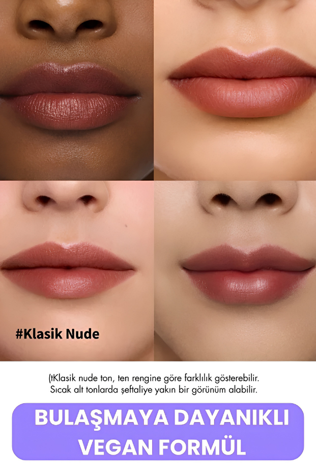 Soyulabilir Kalıcı Ruj Dudak Dövmesi Lip Stain 12 Saat Bulaşmaz