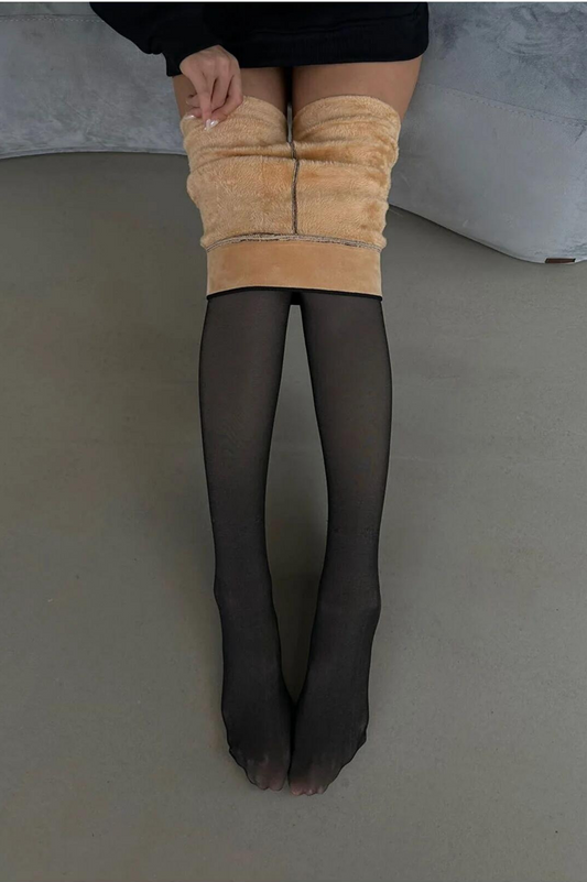 İçi Peluş Külotlu Çorap