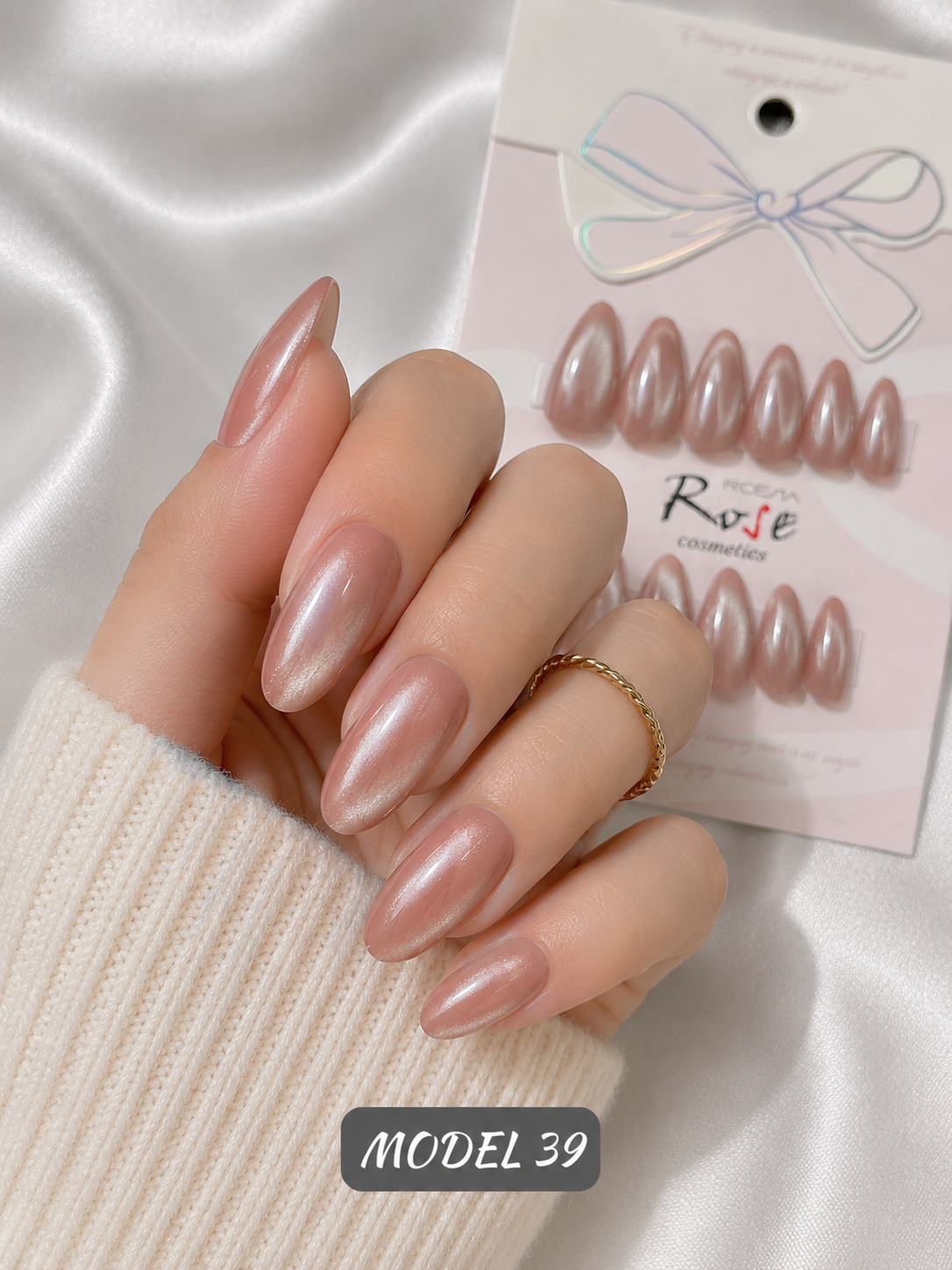 Bantlı Takma Tırnak Modelleri (1 ALANA 1 BEDAVA)