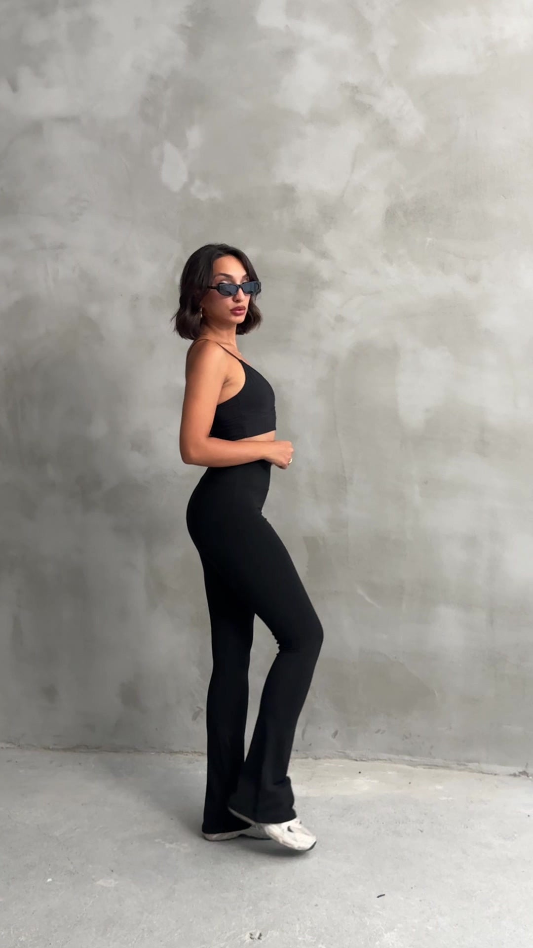 Fennec İspanyol Paça Yüksek Bel Tayt